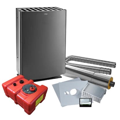 Komplett Paket Wallas Dieselkaminen 40 cc