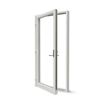 Fönsterdörr NorDan NTech Helglasad Aluminium Lagerförd