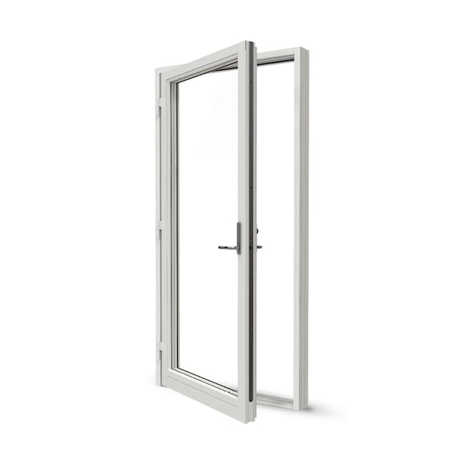 Fönsterdörr NorDan NTech Helglasad Aluminium Lagerförd