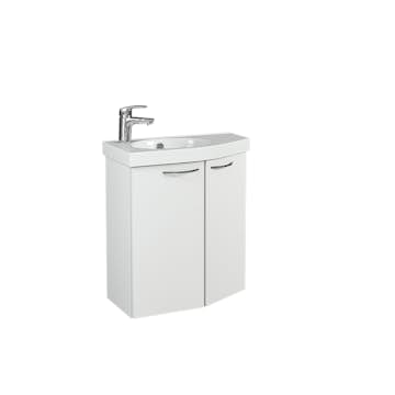 Tvättställsskåp Temal Mondo med Tvättställ och 2 Luckor