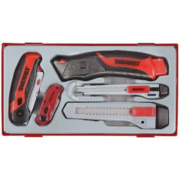 Kniv och knivbladssats 40 delar Teng Tools TTK40