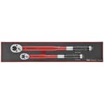 Momentnyckelsats 2 delar Teng Tools TEX1238