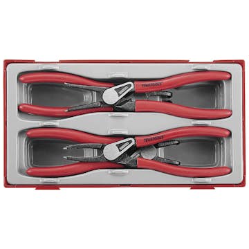 Spårringstång för in- och utvändiga spårringar 4 delar Teng Tools TT474-7E