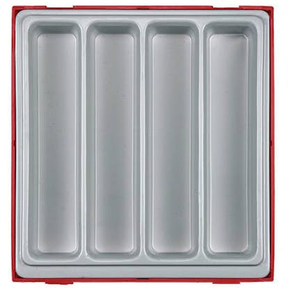 Inbyggnadslåda med 4 fack Teng Tools TTD00
