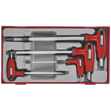 Sexkantnyckelsats 7 delar Teng Tools TTHEX7S