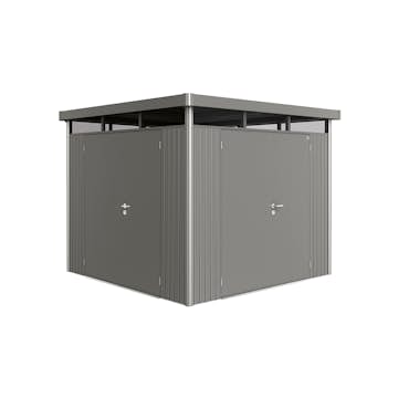 Extra Dubbeldörr Biohort Kvartsgrå  Highline, Avantgarde, Panorama