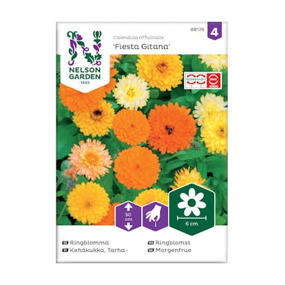 Frö Ringblomma Nelson Garden Fiesta Gitan
