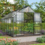 Växthus Vitavia Mars 11500 3mm Härdat Glas Svart