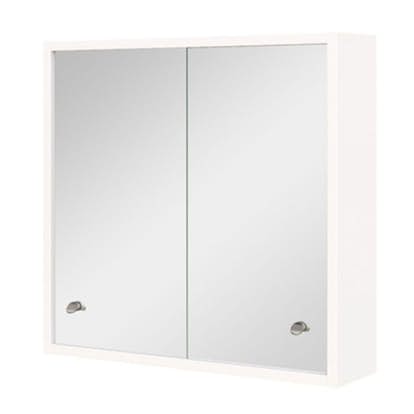Spegelskåp Alterna Basic Aqua med Skjutdörrar