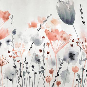 Fototapet Art For The Home Watercoloured Meadow 372x280 cm