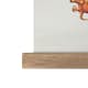 Hängande Affisch Art for the Home World Map Animals 70x100