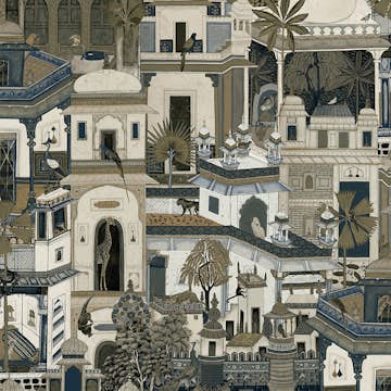 Tapet Holden Xanadu Civita Navy 91552