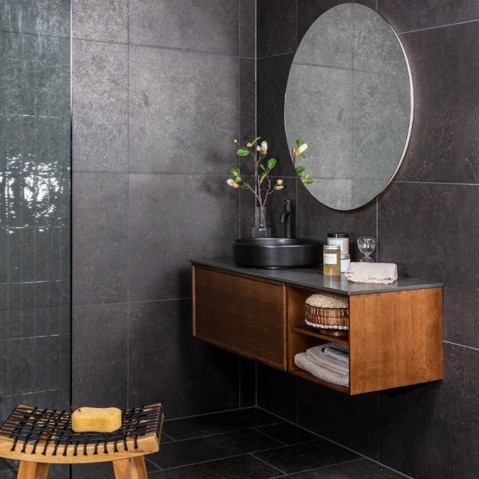 Klinker Living Ceramics Bera & Beren Svart 60x60 cm