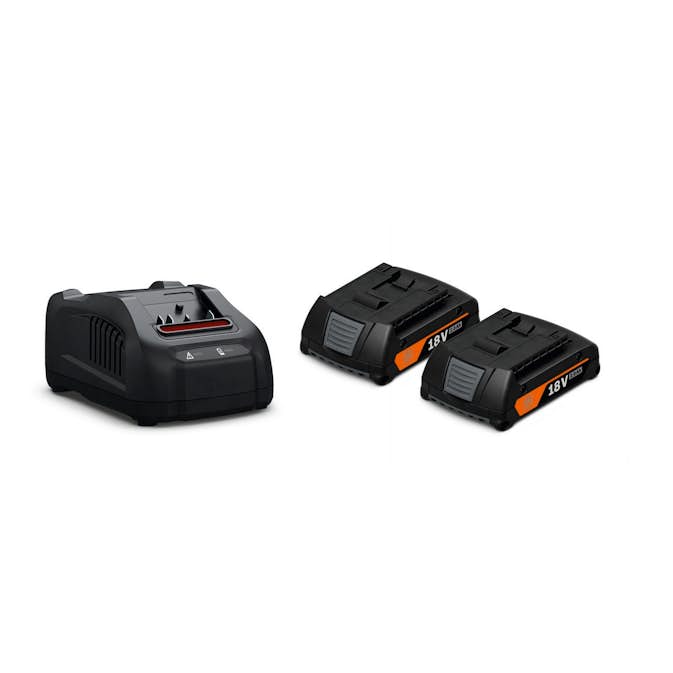 Batterikit Fein GBA 18V 2Ah med 2 Batterier och 1 Laddare