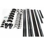 Plåtsats Vibostugan Njuta Funkis Svart 20 m2