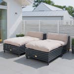 Loungegrupp Hillerstorp Bara Vara 2 Fåtöljer och 2 Divaner