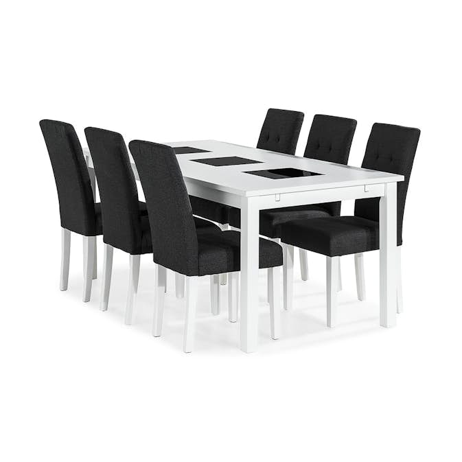 Matgrupp In Living Jasmin med 6 st Viktor Matstol