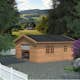 Garage Palmako Roger med Garageport 29,2 m2