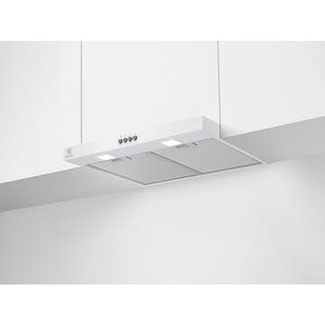 Köksfläkt Underbyggd Electrolux LFG425W 600 ExtractionTech Vit