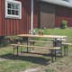 Bänkbord Venture Home Guniess Ihopfällbart Picknickbord med 6 Sittplatser