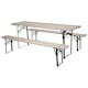 Bänkbord Venture Home Guniess Ihopfällbart Picknickbord med 6 Sittplatser