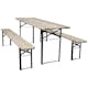 Bänkbord Venture Home Guniess Ihopfällbart Picknickbord med 6 Sittplatser