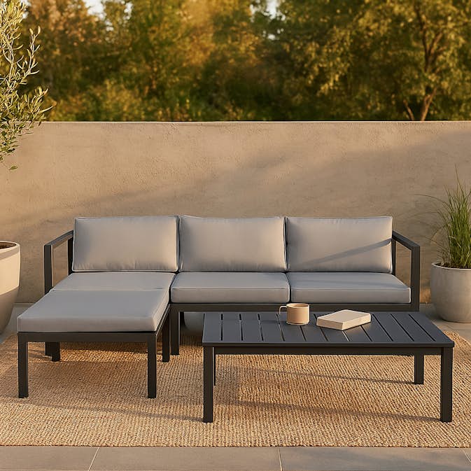 Soffgrupp Venture Home Salvia Aluminium/Metall Utomhus