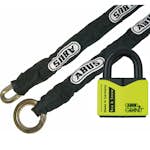 Hänglås Abus Sea & Snow med Låskätting