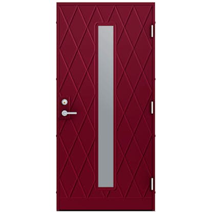 Ytterdörr Diplomat Vilda Klarglas