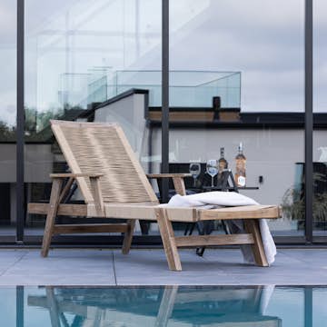 Solsäng Utomhus Venture Home Little John Solstol i Trä