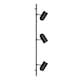 Taklampa Globen Lighting Swan 3 Svart