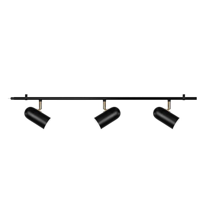 Taklampa Globen Lighting Swan 3 Svart