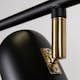 Taklampa Globen Lighting Swan 5 Svart
