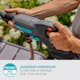 Mellantryckstvätt Garden AquaClean 24/18V RtU set (2,5Ah batteri + standardladdare)