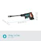 Mellantryckstvätt Garden AquaClean 24/18V RtU set (2,5Ah batteri + standardladdare)