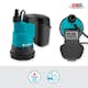 Dränkbar pump Gardena för Rent Vatten 2000/2 18V P4A Set (2,5Ah batteri + standardladdare)