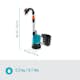 Pump Gardena för Regnvattentunna 2000/2 18V P4A utan Batteri