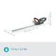 Häcksax Gardena ComfortCut 60/18V P4A utan Batteri