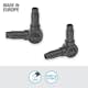L-koppling Gardena Micro-Drip 4,6 mm
