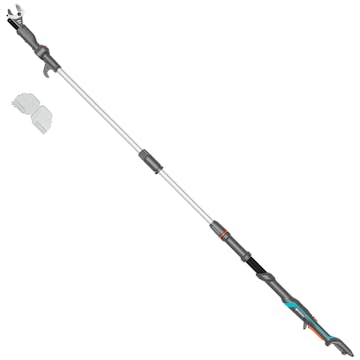 Teleskopisk Stångsax Gardena HighCut 250 Batteri P4A utan Batteri och Laddare