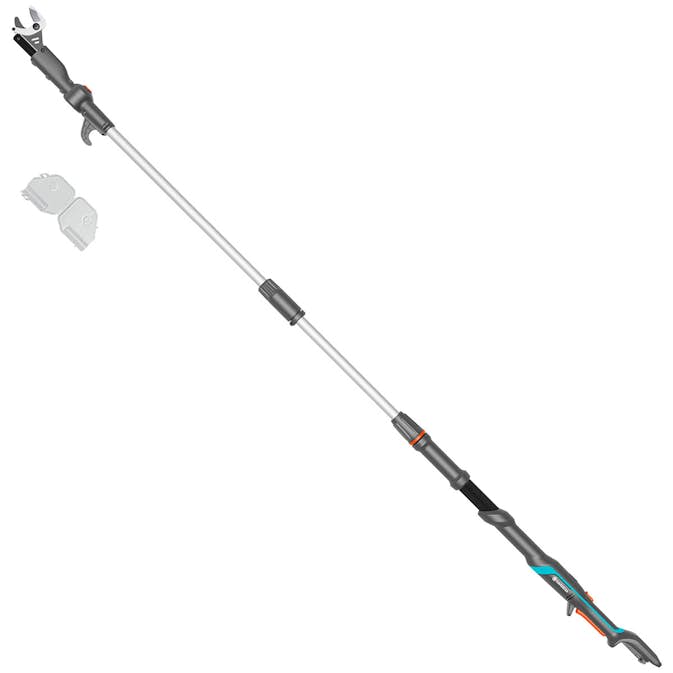 Teleskopisk Stångsax Gardena HighCut 250 Batteri P4A utan Batteri och Laddare