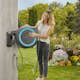 Väggslangbox Gardena Batteridriven PowerRoll XL 35 m inkl. Batteri & Laddare
