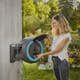 Väggslangbox Gardena Batteridriven PowerRoll XL 35 m inkl. Batteri & Laddare