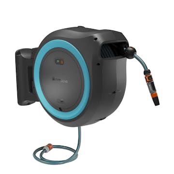 Slangbox Gardena Batteridriven PowerRoll XXL 40 m Med Batteri & Laddare