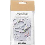 Smycken Creativ Company Mini DIY Kit Elastiskt Armband, Örhänge