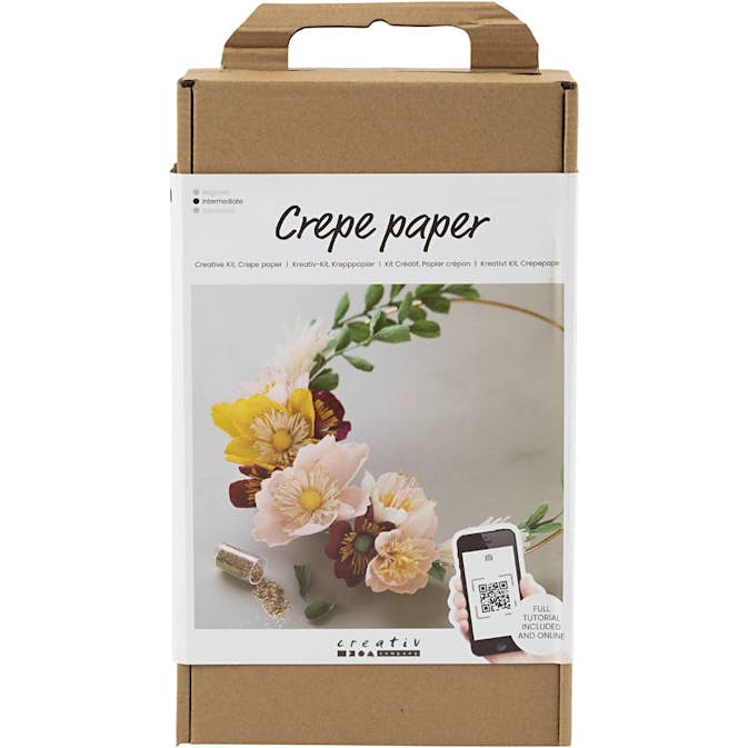 Kräppapper Creativ Company DIY Kit Krans 105 g