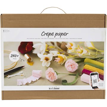Kräpapper Creativ Company Maxi DIY Kit Blommor