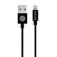 USB-A Champion till Lightning Kabel 2m Svart