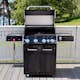 Gasolgrill Kobe Premium 4+1 Svart