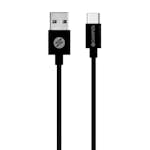 USB-A Champion till USB-C Kabel 1m Svart